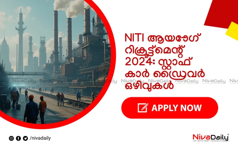 NITI Aayog Recruitment 2024