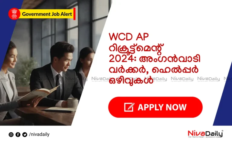 WCD AP Recruitment 2024