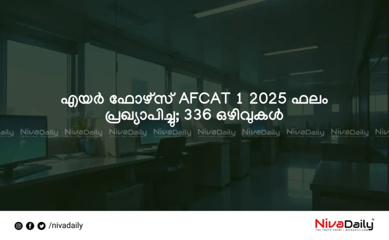 AFCAT 1 2025 results