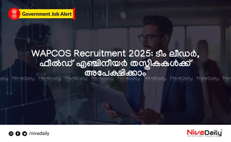 WAPCOS Recruitment 2025