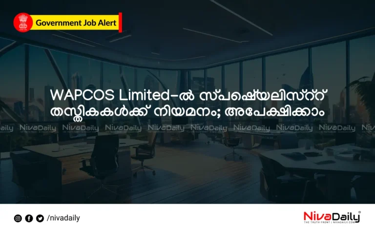 WAPCOS Recruitment 2025