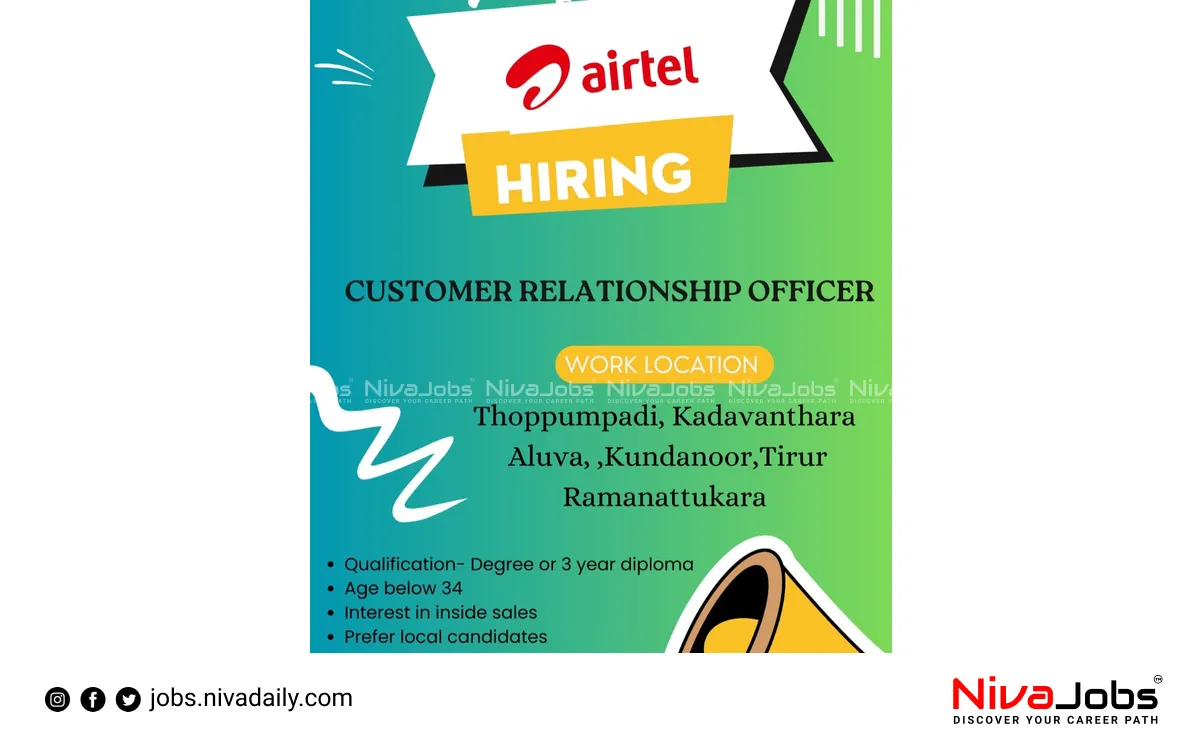 Airtel Jobs Kerala